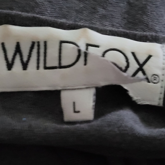 WILDFOX Oversized T-shirt Gray NWOT - Picture 6 of 8